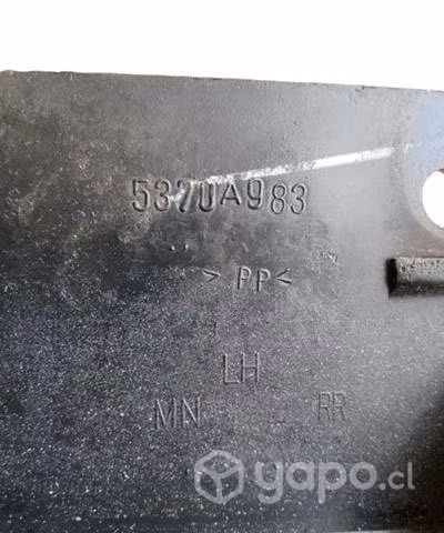 Guardabarros Trasero Piloto Mitsubishi L200 2010 - Imagen 5