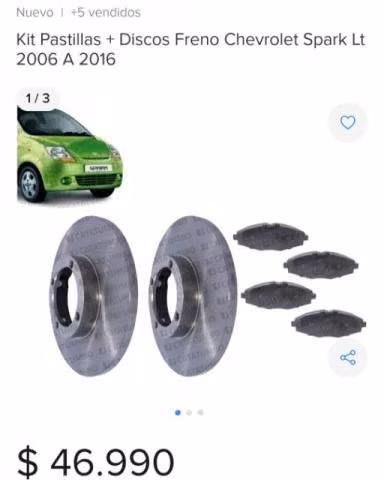 Vendo discos de frenos + Pastillas NUEVOS