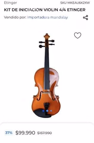 VIOLIN ETINGER 4/4 (no uso)