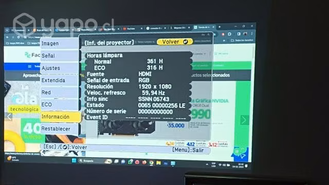 Projector epson s31+