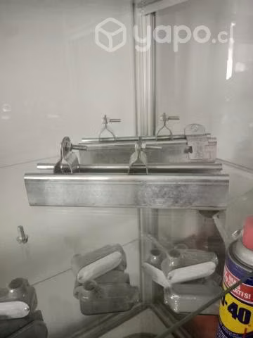 Rieles de 42por 42 por 3000 ranurados