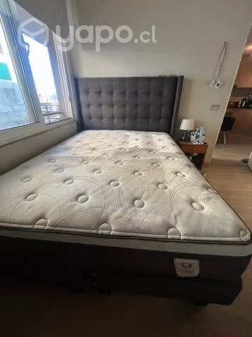 Cama Rosen 2 plz + 2 veladores - Imagen 4