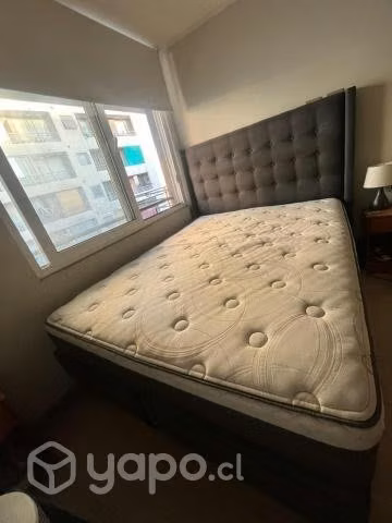 Cama Rosen 2 plz + 2 veladores - Imagen 3