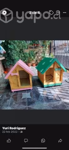 Casa perro mediano