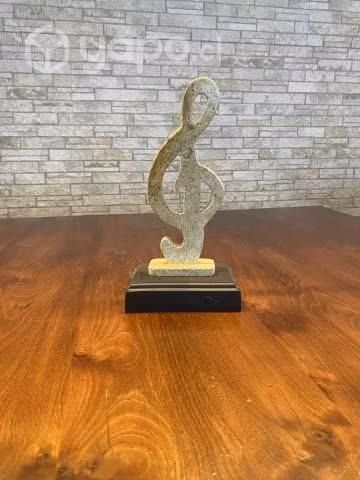Clave de Sol Escultura-Adorno-Decoración de 32 cm