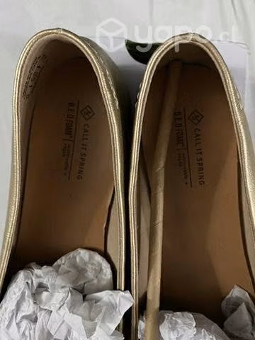 Ballerinas Call It Spring doradas - Imagen 2