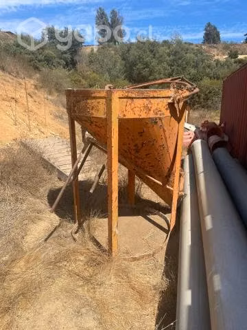 Chute para vertir cemento