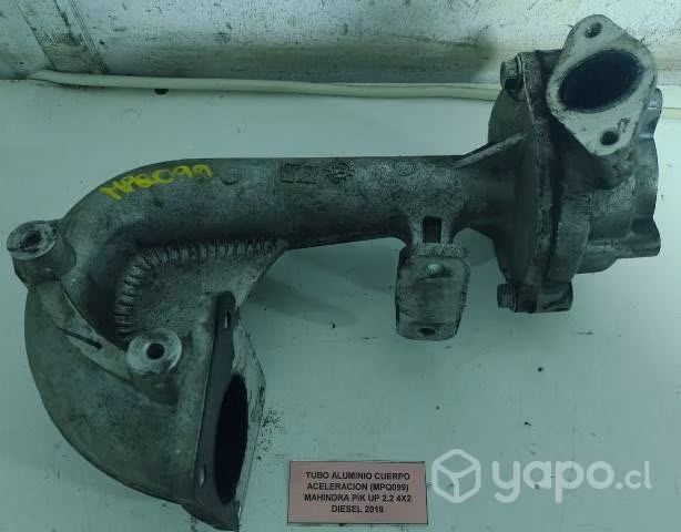 Tubo Aluminio Cuerpo Aceleracion (MPQ099) Mahindra