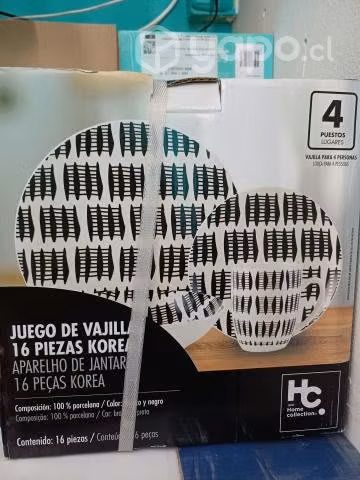 Juego de loza