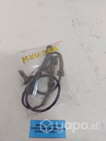 Sensor Abs Trasero Derecho (MXU228) Xuv500 2013