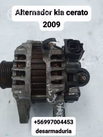 Alternador Kia cerato año 2009 desarmaduría