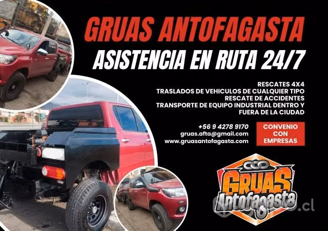 Grua asistencia en ruta