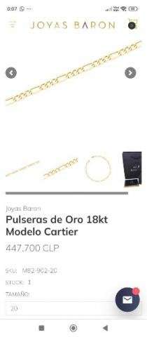 Pulsera de oro - Imagen 2