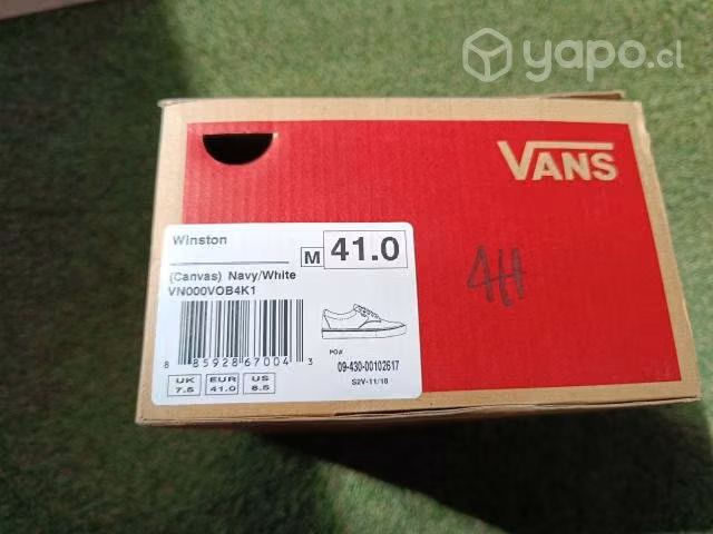 Zapatillas vans azules talla 41