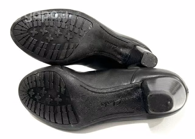 Zapato de Cuero Marca Clarks N*36 Negro - Imagen 6
