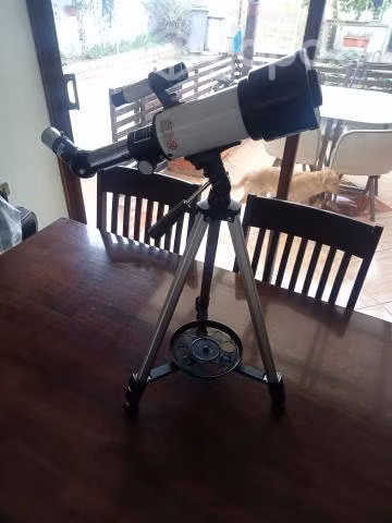 Telescopio con dos lentes: 10 mm y 25 mm. Boleta