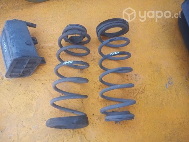 Chevrolet aveo 2005 espirales traseros envio regs