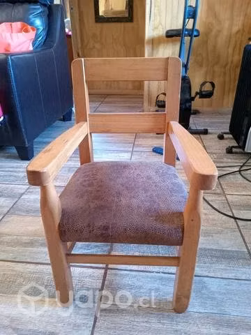 Sillas niños madera