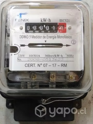 Medidor eléctrico Fénix