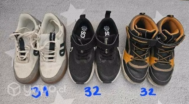 Lote de 10 pares de zapatos usados niño 30 al 32 - Imagen 3