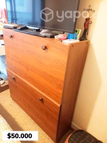 Lindo y comodo zapatero de madera - Imagen 3