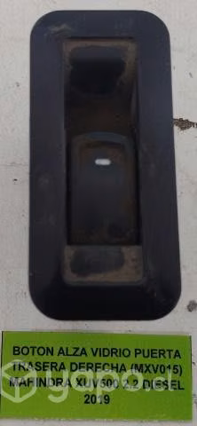 Boton Alza Vidrio Pta tras der (MXV015) XUV 500