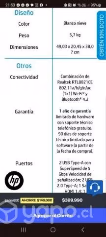 PC Only One, Todo en Uno, - Imagen 5