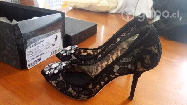¡¡¡ oportunidad ¡¡¡ bellos tacones dolce & gabbana