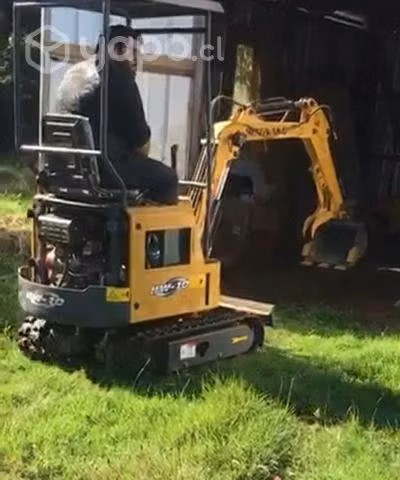 Mini retroexcavadora