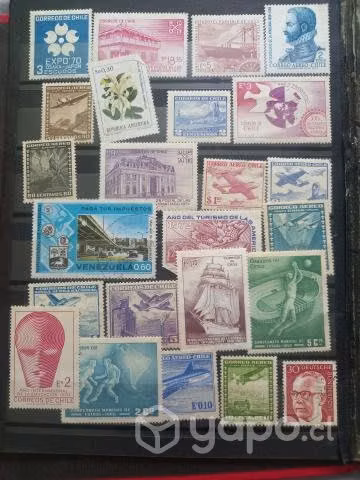 Colección de estampillas