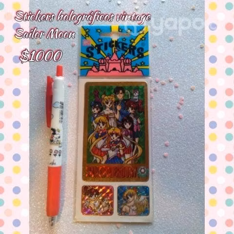 Stickers Holograficos Sailor Moon