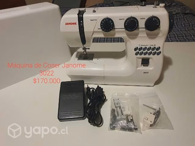 Máquina de Coser Janome 3022