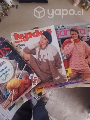 Revistas de tejido vintage