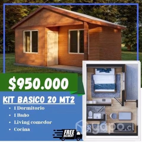 CASA PREFABRICADA DESDE 20mt2