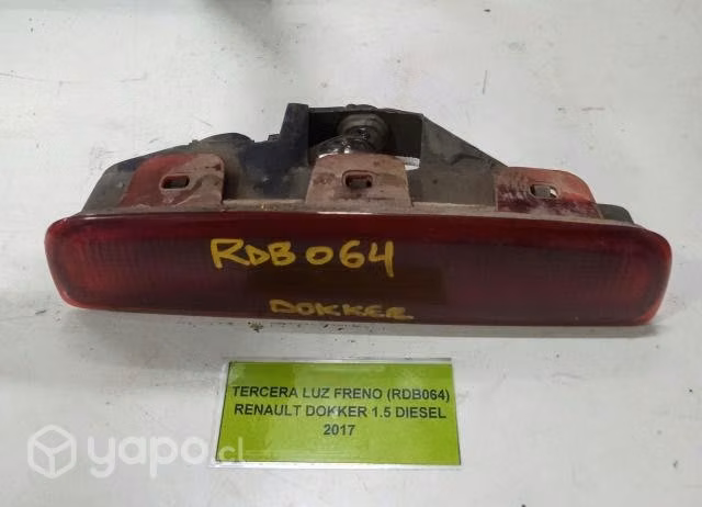 Tercera Luz Freno (RDB064) Renault Dokker 1.5 Dies