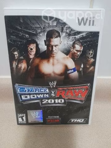 Video Juego Wii Smack Down V/S RAW