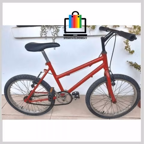 Bicicleta Aro 20 Roja Marca Propia Poco Uso