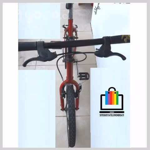 Bicicleta Aro 20 Roja Marca Propia Poco Uso