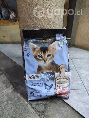 Oferta en Alimento Gato Leonardo Kitten Grain Free