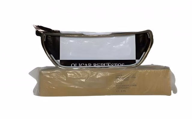Moldura cromada máscara para peugeot 208