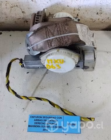 Cinturon Segurid C/Airbag Del Der XUV500 2013