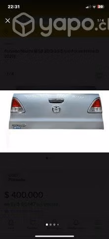 Portalon Mazda BT50 ( 2013-2016) original