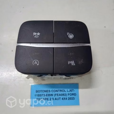 Botones Control LJ6T-11B573-EBW (FEA082) Ford Esca