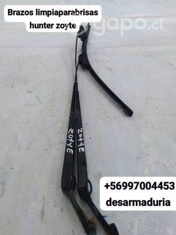Brazo limpiaparabrisas Hunter zóste