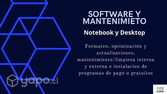Mantenimientos, optimizaciones, etc