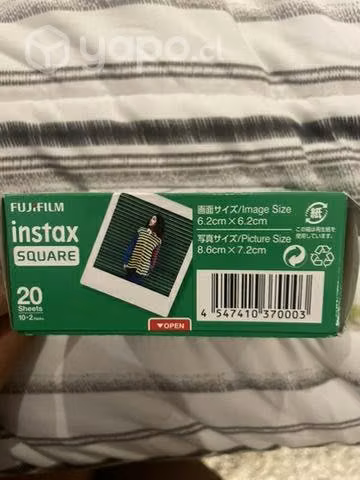Cartucho instax scuare