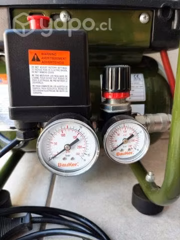 Compresor de aire 1 HP / 6 L