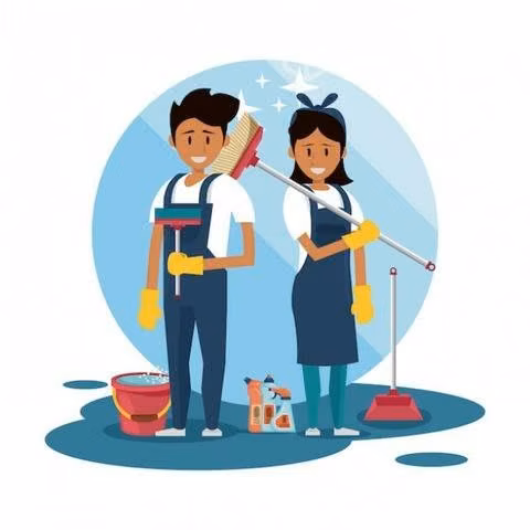 Se ofrece servicio de aseo para cabañas/departamen