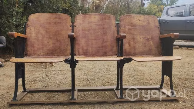Butacas de teatro antiguo