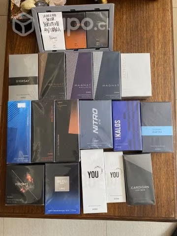 Perfumes de hombre natura y esyka